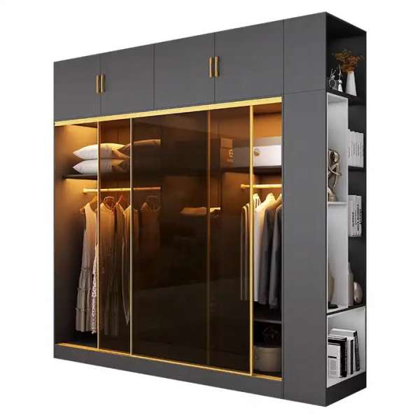 Tủ áo cánh kính cửa lùa QA160